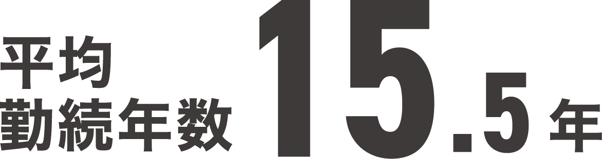 平均勤続年数