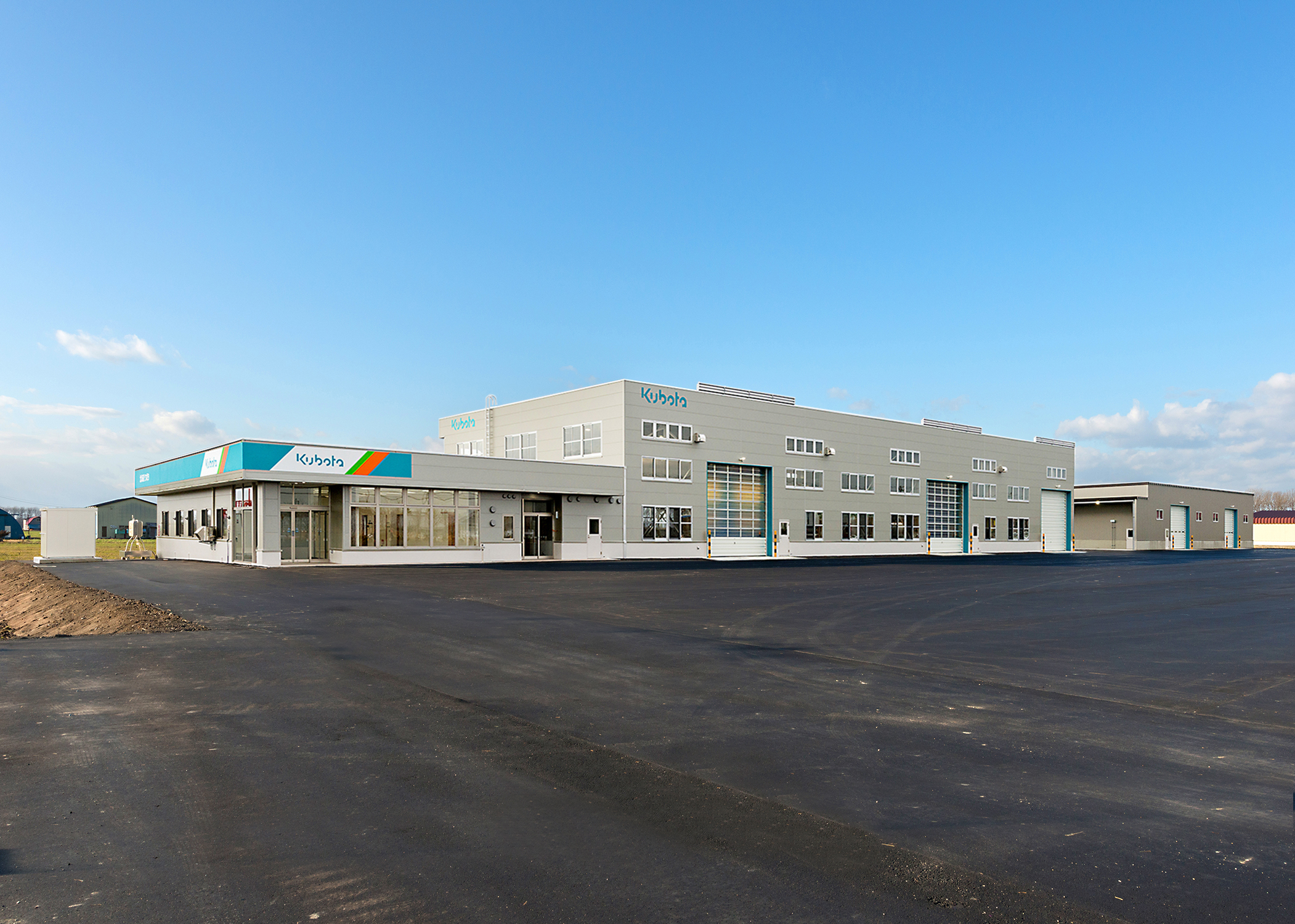 2018年 ㈱北海道クボタ長沼営業所新築工事